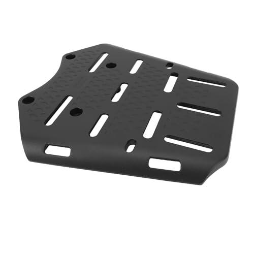 CHICIRIS Portaequipajes trasero de aleación de aluminio con superficie de chorro de arena pulida para motocicleta 125 150 160 2014 2024 (negro)