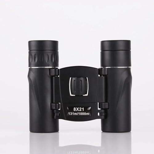 Mini Binoculares Compactos De Alta Definición Adecuados para Adultos Y Niños Portátiles Y Plegables con Prismas BAK4 Y Revestimiento FMC