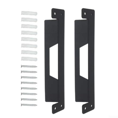 QOXEZY Soportes de montaje pequeños para ToughBuilt para Stacktech, kit de tacos de placa de montaje de caja de herramientas de hierro para almacenamiento de vehículos de banco de trabajo en pared