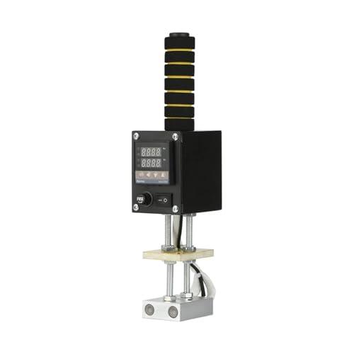 Máquina de estampado en caliente inteligente portátil, control de temperatura para manualidades, cuero, madera y cartulina