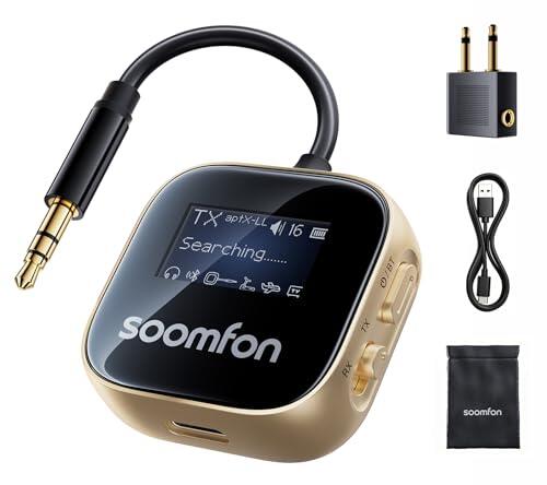 Libera tu audio: Análisis del adaptador Bluetooth SOOMFON de baja latencia