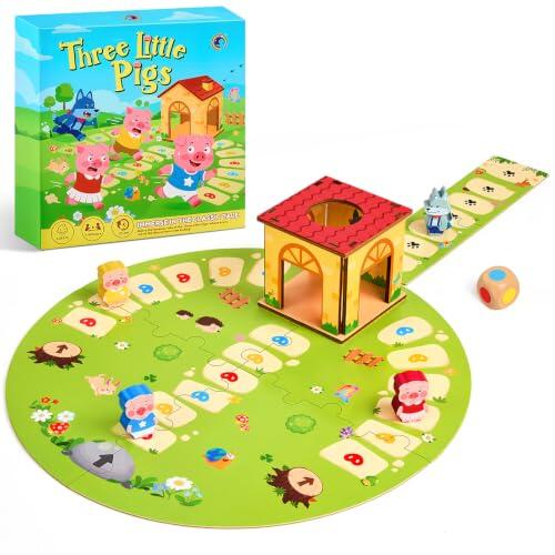 Aprender Jugando: Análisis Completo del Juego de Mesa Los 3 Cerditos