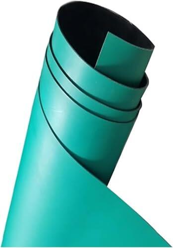 Alfombrilla Antiestática, Alfombrilla De Goma De PVC para Banco De Trabajo, Alfombrilla De Goma Antiestática De 2 Mm De Espesor, Utilizada para Soldadura De Reparac, 120x500cm/47.2x196.8in