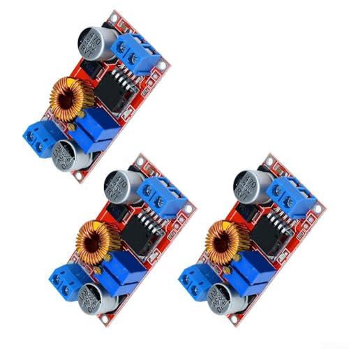 3 paquetes XL4015 5A DC-DC convertidor de potencia ajustable para carga de batería