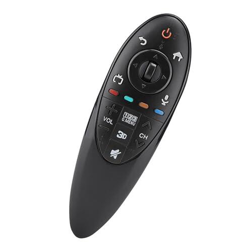 Phefop Control Remoto de Repuesto para AN MR500G TV ABS Remoto Alcance de 10 M 2 Alimentación AA Compatible con 3D AN MR500G MR500 para Uso de Respaldo en el Hogar