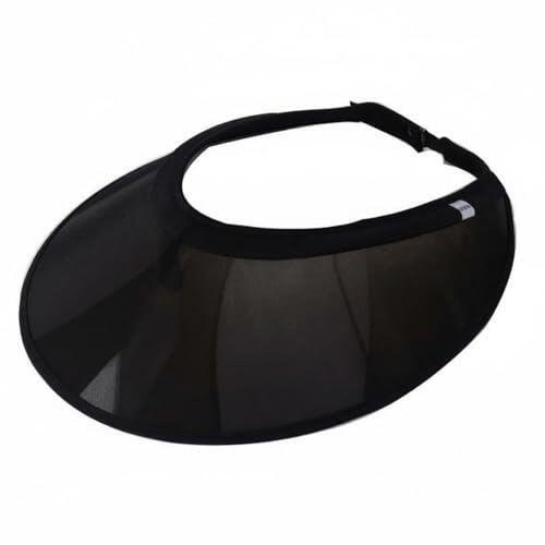 kowaku Visera Casco Ciclismo Adaptable Visor Sombra Casco Ligero Procción para Equitación, Negro, M68-73cm