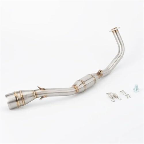 Sistemas Escape Motocicleta Con Tubo Enlace Delantero Modificado Para Yamaha Para Nmax 125 Para NMAX155 2021-2022