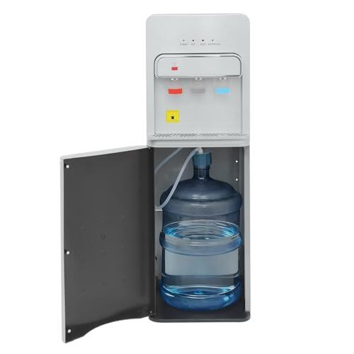 Dispensador de agua de pie de 500 W, dispensador de agua caliente eléctrico con relleno inferior, dispensador de agua potable, doble función fría/caliente para el hogar, oficina, cocina