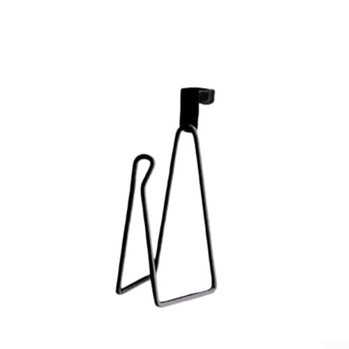 Soporte de papel higiénico de acero inoxidable sobre el tanque, ahorro de espacio para colgar pañuelos de baño, para una fácil instalación, estante de almacenamiento de montaje en pared para baño