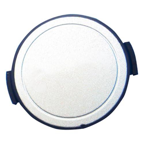 Bbajszx Tapas Protectoras de Lentes con Acabado de Aluminio de 46 mm Tapas de Lentes de Metal de 46 mm para Equipo de fotografía Profesional para cámara G45 G28 Cubiertas de Metal de Aluminio