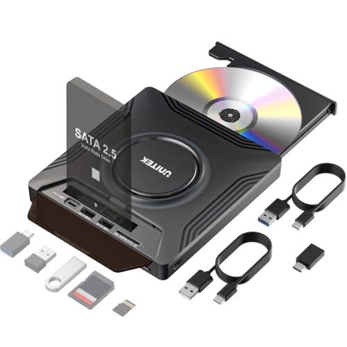 Resucita tus viejos discos con la unidad externa UNITEK USB-C