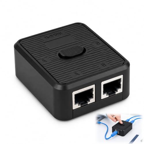 Maximiza tu Red Ethernet: Guía Completa sobre el Duplicador RJ45 Ihteyuo