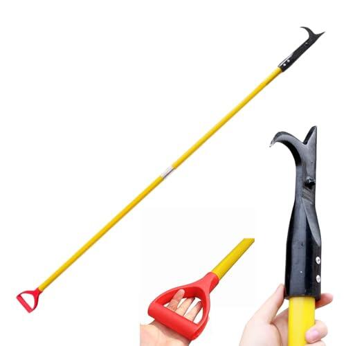 Laohucai Pértiga de Gancho, Pike Pole, de Uso rudo, con Mango clásico y empuñadura Trasera; Ideal para Aplicaciones de extinción de Incendios y renovación de Edificios(3m/9.84ft)