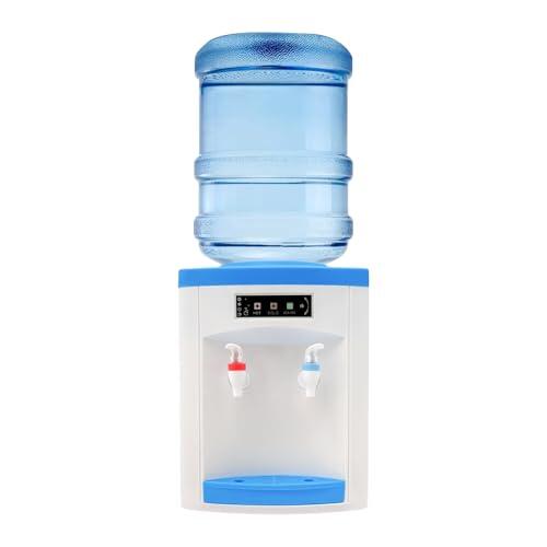 Dispensador de agua, 550 W, 220 V, dispensador de agua de mesa con conexión de agua para agua potable, radiador de 5L/H y dispensador de agua para apartamentos, oficinas y restaurantes