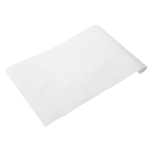 NUOBESTY Tela de Refuerzo para Encuadernación de Espinas de Libros en Color Blanco Estructura de Tejido Ajustado para Uso Profesional y Manualidades de Tapas Duras