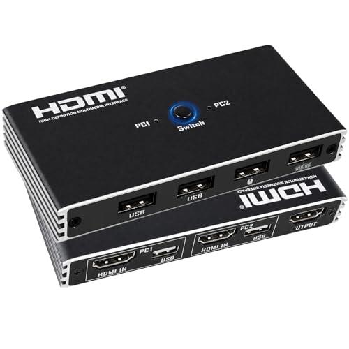 Optimiza tu espacio de trabajo: Guía completa del conmutador KVM HDMI 4K