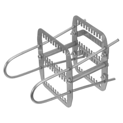 NUOBESTY Soporte de Acero Inoxidable Resistente y Duradero para Laboratorio para Organizar y Almacenar