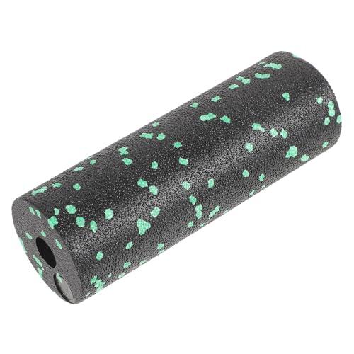 Housoutil Rodillo de Masaje Muscular Mini para Yoga y Fitness, Espuma Epp Hueca Verde, Compacto y Fácil de Transportar para Uso en Casa y Gimnasio