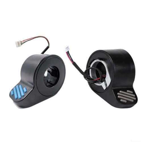 Para Ninebot para Es1 Es3 Es4 Juego de Freno y Acelerador de Scooter Eléctrico, Palanca Aceleradora de Dedo Abs Solo para Uso Privado en Tierra (Acelerador + Freno)