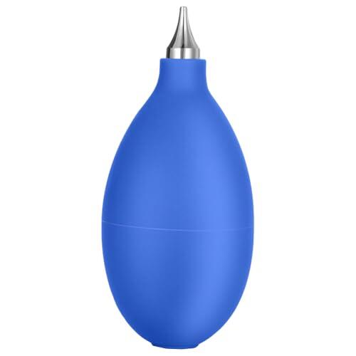 Cabilock Soplador de Aire Diseño Duradero y Suave para Limpieza de Polvo de Goma Azul en Cámaras, Teclados y Teléfonos para Superficies Delicadas