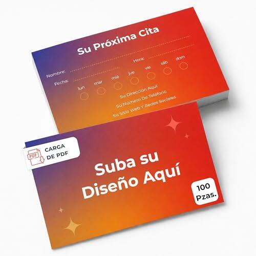Optimiza la gestión de tus citas con tarjetas profesionales personalizadas