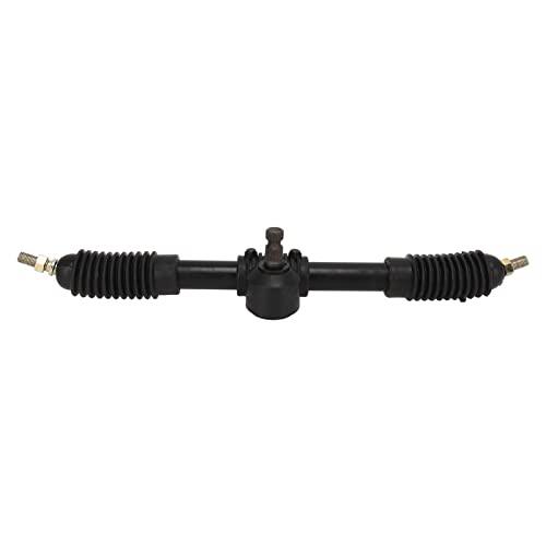 Dioche Pinion Go Kart Eje de Cremallera de Dirección Asistida 430 Mm 30T Aleación de Acero Pulido para Go Kart, ATV, UTV y Motocicleta - Mejora el Rendimiento y la Respuesta de la Dirección