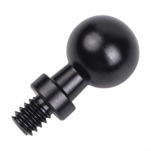 Tornillos de cabeza de bola, Grado profesional Tornillo de cabeza de bola de 1/4 pulgadas para cámaras Accesorios de trípode Piezas de equipo de fotografía (C)