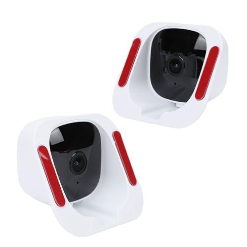 Plyisty Cámara de Ventana de 4MP 2K, Cámaras de Interior y Exterior WiFi de 2,4 GHz y 5 GHz para Seguridad del Hogar, Antideslumbrante, Instalación Fácil Rápida, sin Perforación