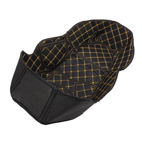 NOENNULL Forro de Cubo para Asiento de Motocicleta, Protector de Cojín de Cuero PU Suave para 125 150 ADV150, 1 Juego
