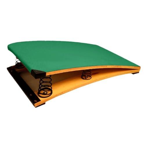BDSHGRDH Material de Gimnasia, Trampolín Resistente con 4 resortes, trampolín portátil for Entrenamiento de Salto, Fitness(80 * 50cm)
