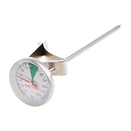 Termómetro portátil de acero inoxidable para cocina, cocina, leche, café, sonda, termómetro digital, medidor de temperatura, pirómetro, humedad, barómetro, controlador, sensor de tránsito, medidor de