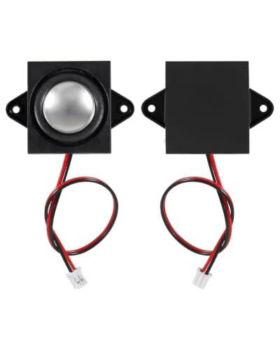 BTACGWP Altavoz Mini 3W 4Ω Pack 2 con Puerto JST PH2.0 | Bajo Consumo y Rendimiento Constante para Prototipos | Ensamblaje Estable que Previene Fallos en Circuitos