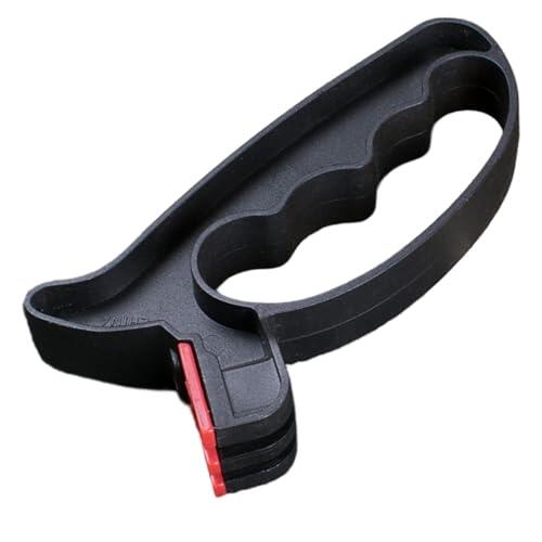 Afilador De Cuchillos Portátil - Afilador De Cocina Rápido Ajustable De 13,5 * 2,7 Cm | Tijeras De Acero De Cerámica Del Afilado De Cuchillos Del ABS, Uso En El Hogar Que Acampa Accesorio Ergonómico