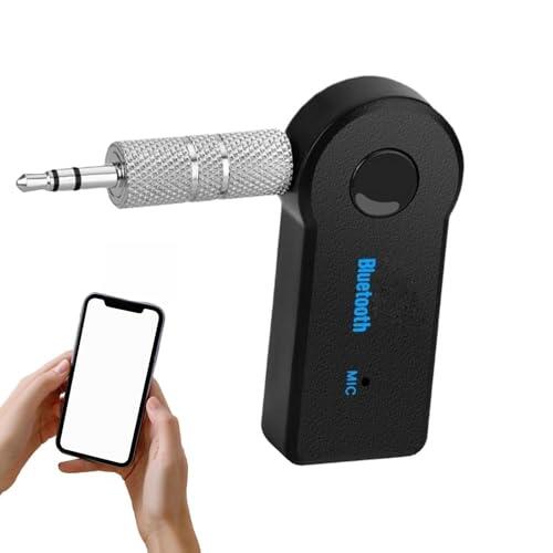 Receptor inalámbrico para coche, amplificadores de componentes de audio | Adaptador portátil AUX BLE de 3,5 mm, transmisores de reproductor de MP3, multifuncional, para coche, hogar, estéreo