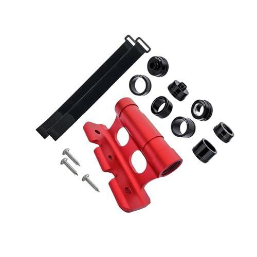 QUILSTM Soporte portátil de aleación de Aluminio para Techo de Coche, para Ciclismo, con 4 Juegos de adaptadores, Compatible con Bicicletas M5 x 100 mm, con