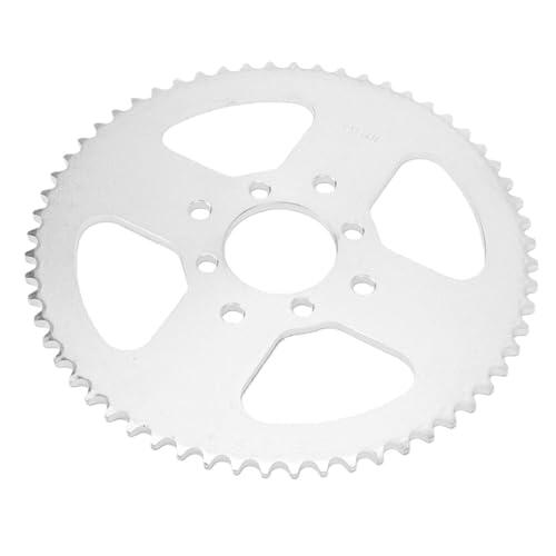 Generic Piñón de 60 Dientes para Go Karts ATV y Apto para Mini Dirt Bikes Piñón de Acero Duradero 60T 8 Orificios para Cadena 40 41 420