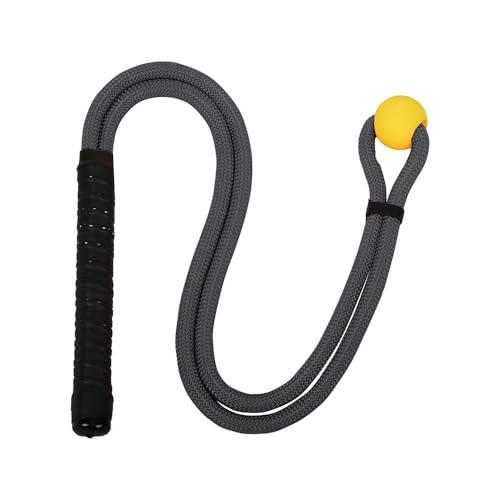 kesurpae Perfeccione el Rendimiento del Swing de Golf con un Entrenador de Swing de Cuerda de Golf Junto con una eficaz Ayuda de Entrenamiento de ladrillo Azul, Negro