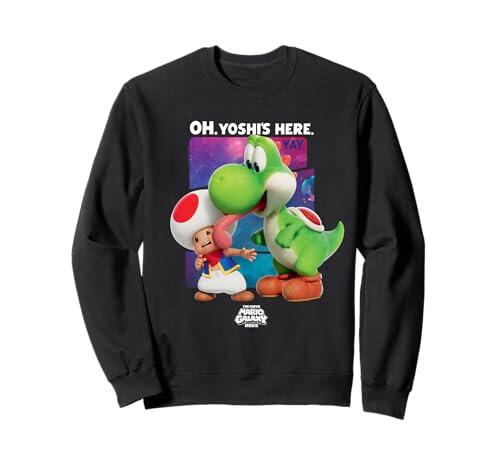 The Super Mario Galaxy Movie Toad and Yoshi Galaxy Fun Sudadera