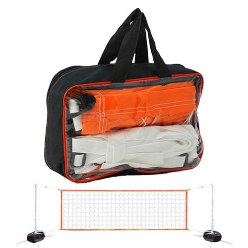 Red Voleibol para Piscina,Ligero Multifuncional Y Polivalente - Red de Bádminton Acuático con de Almacenamiento,Hombres, Mujeres, Adultos, Jóvenes Y Niños, En Patio Y Jardín
