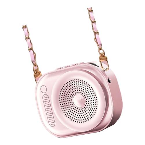Kalttoy Altavoz de construcción ABS para educadores, portátil de alta capacidad para entrenamiento y conferencias, largo portátil