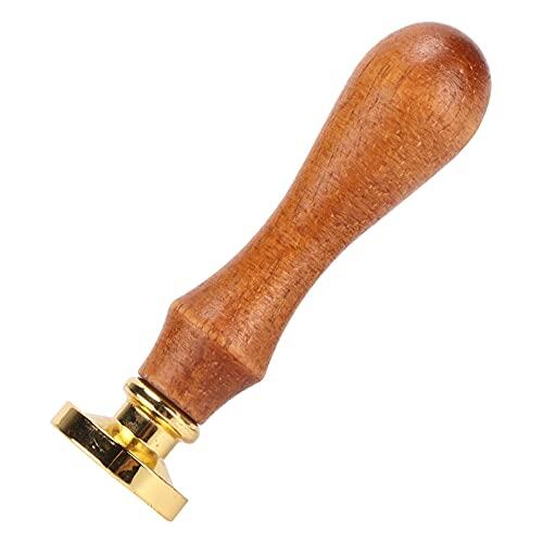Akozon Kit de Sellos de Cera con Cabezal Extraíble Sello de Sellado de Madera para Invitaciones, Bodas, Cartas, Envoltura de Regalos Elegante Herramienta de Sellado de Cera con Patrones Intrincados