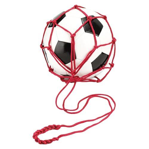 Genérico Mesh Ball Bag – Nylon Drawstring 1 Ball Carrier | Soccer Football Volleyball Storage Mesh Net Balls Bag Multifunctional Sports Balls Holder | For Outdoor Sports Training Gym Team Use