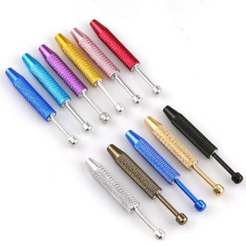 JoyousMall Pinzas de 4 garras, agarre de componentes electrónicos, agarre de gemas, herramienta corta para manejar piezas pequeñas