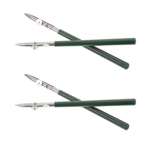 GETAJGHSD Rotuladores Ajustables para Dibujo Artístico, 4piezas Punta de Plástico y Hierro, Herramienta Portátil para Líneas Precisas en Trabajos Manuales y Dibujo