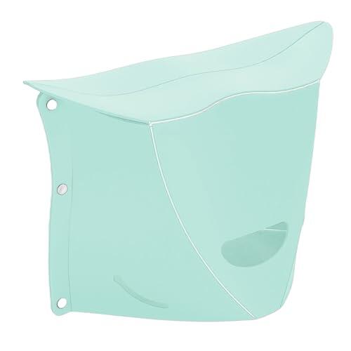 Haofy Taburete Portátil Plegable Fácil de Limpiar Mantenimiento Vuelos Largos Solución de Asiento Relajante Plástico (Green)