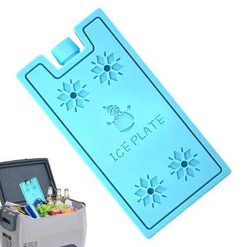 Manolyee Bloque De Hielo para,4 Piezas Reutilizables Portátiles De Larga Duración - Refrigerantes para Lonchera,para Exteriores Camping Senderismo Hogar Oficina Picnic Y Viaje
