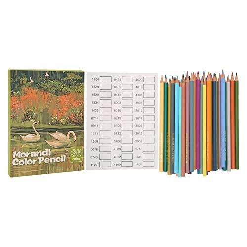Colored Pencils Vibrant Colors Pre Sharpened Sketch Drawing Art Pencils for Adults Kids Artists Beginners Coloring Sketching Painting Solidwood 36 or 48 Pack (36 Colors)