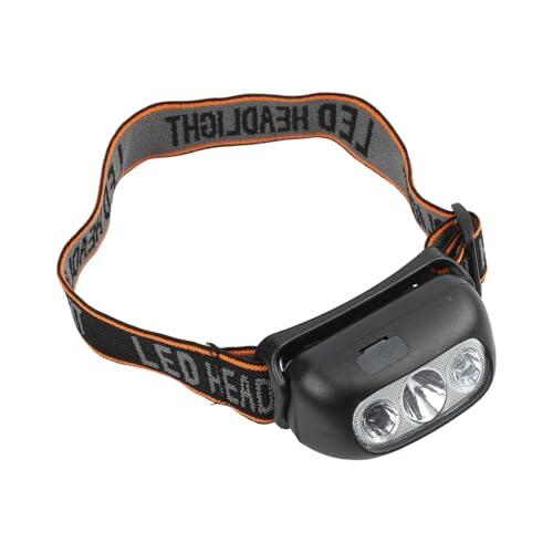 Auratrove Linterna frontal LED recargable, haz ultrabrillante de 200 m con sensor de movimiento y 3 modos, luz manos libres ligera de 45 g para pesca nocturna, camping, senderismo