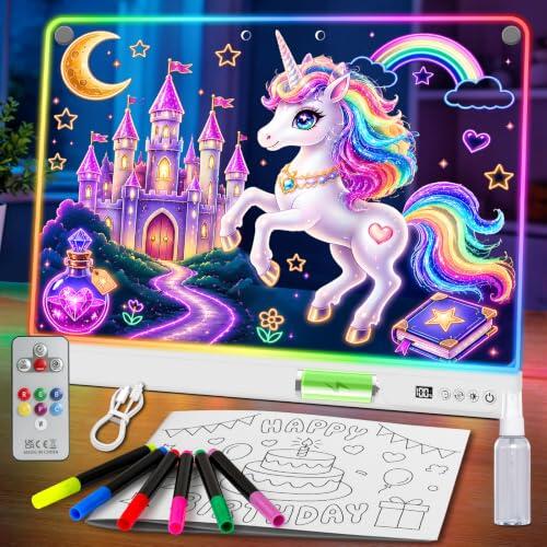 El regalo definitivo para potenciar la creatividad infantil: análisis completo de la pizarra luminosa WEVOL