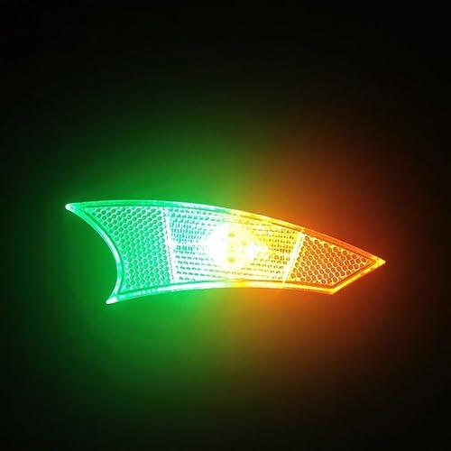 Auratrove Luces de radio recargables, para luces LED inteligentes activadas por movimiento, para bicicleta de montaña, conducción nocturna, carga USB con tiempo de funcionamiento de 20 horas